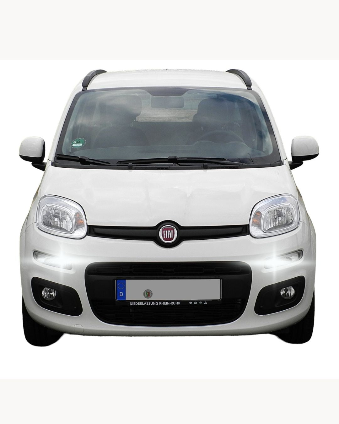 COPPIA LUCI DIURNE DRL 15 LED P21W BAY15D CANBUS FIAT PANDA 3° 6000K NO ERRORE