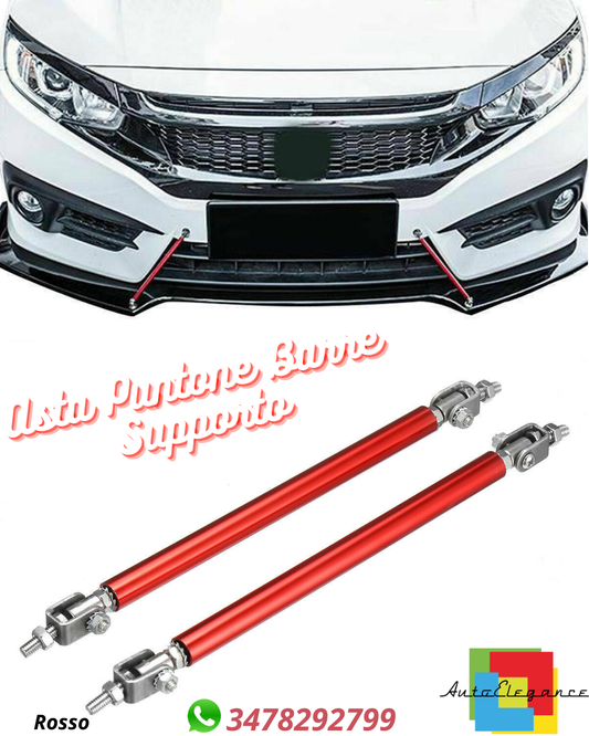 ⭐Asta Puntone Barre Supporto Regolabile ADATTO Per Splitter paraurti Anteriore⭐