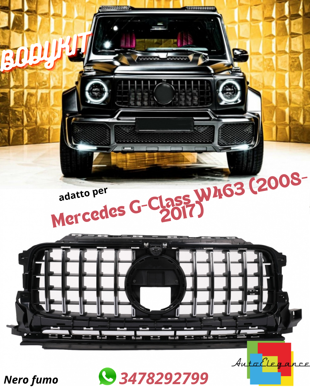 💎BODYKIT ADATTO PER MERCEDES CLASSE G (2008-2017) B-Look💎