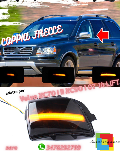 ✨PAIR OF SMOKE LED PROGRESSIVE INDICATORS suitable for Volvo XC70 I II XC90 I 07-14
