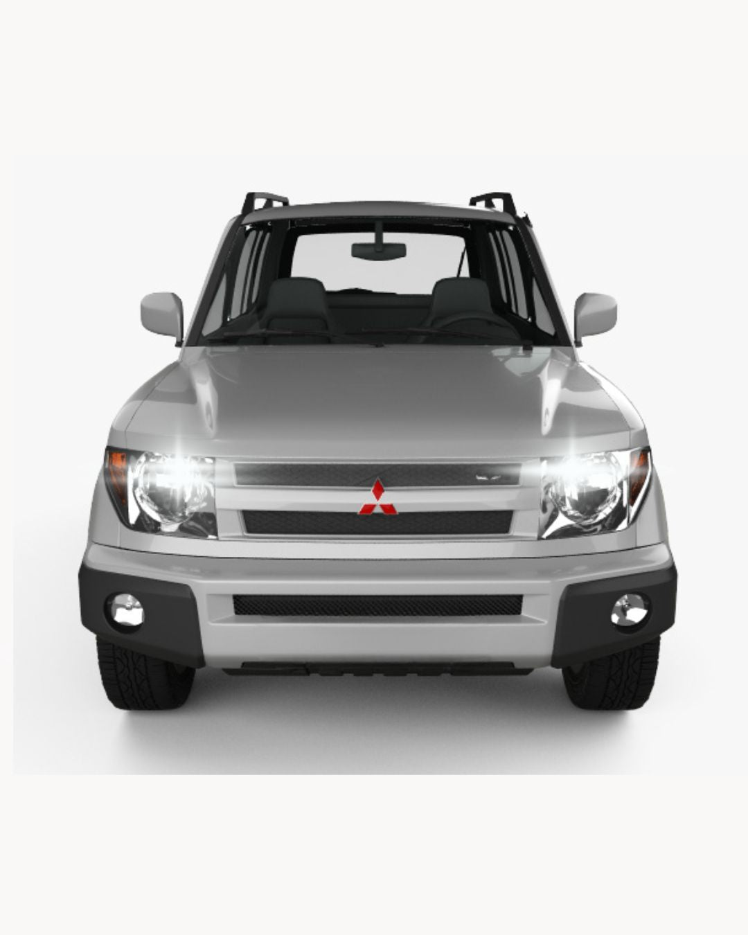 😎COPPIA LUCI POSIZIONE 10 LED PER MITSUBISHI PAJERO PININ T10 W5W CANBUS 6000K