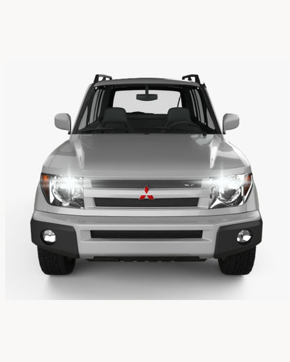 😎COPPIA LUCI POSIZIONE 10 LED PER MITSUBISHI PAJERO PININ T10 W5W CANBUS 6000K