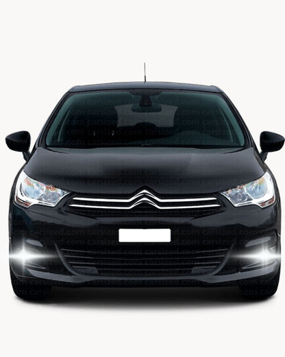 😎😎COPPIA LUCI POSIZIONE 10 LED PER CITROEN C4 T10 W5W CANBUS LENTE FRONTALE