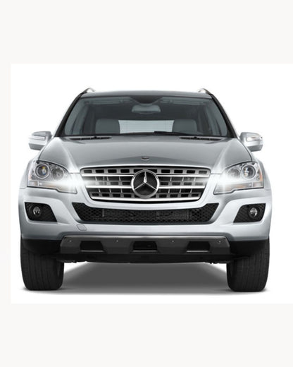 😎COPPIA LUCI POSIZIONE 10 LED PER MERCEDES ML (W163-W16) T10 W5W CANBUS NOERROR