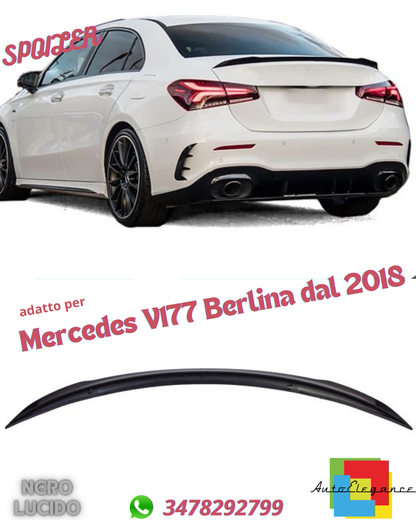 ☀️Spoiler posteriore sportivo NERIO LUCIDO adatto per Mercedes V177☀️