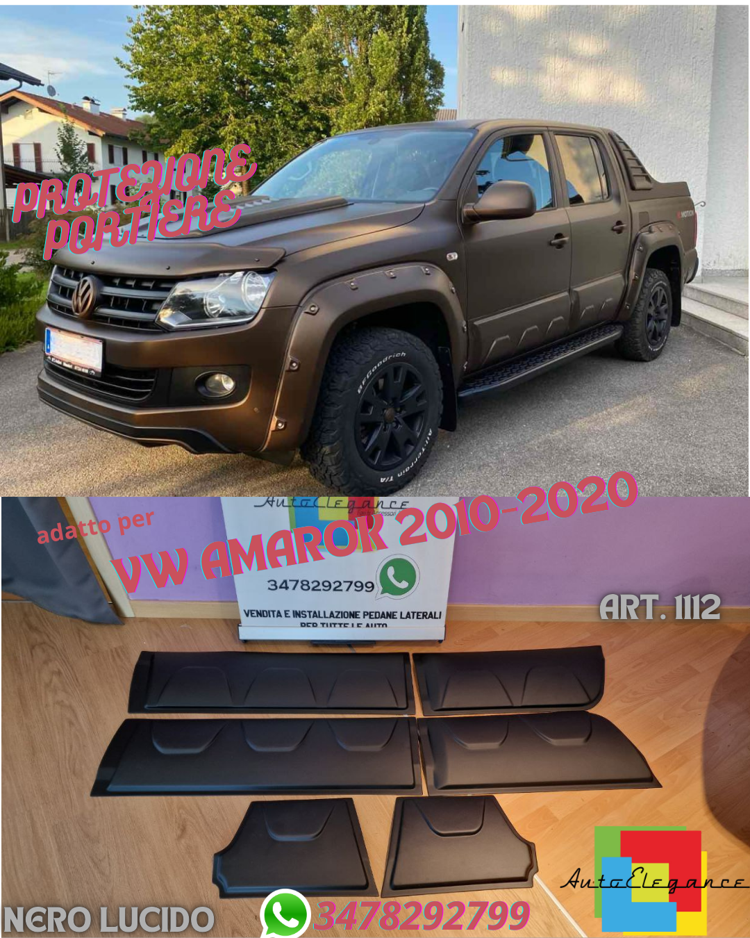 ✨DOOR PROTECTION SUITABLE FOR VW AMAROK 2010-2020✨