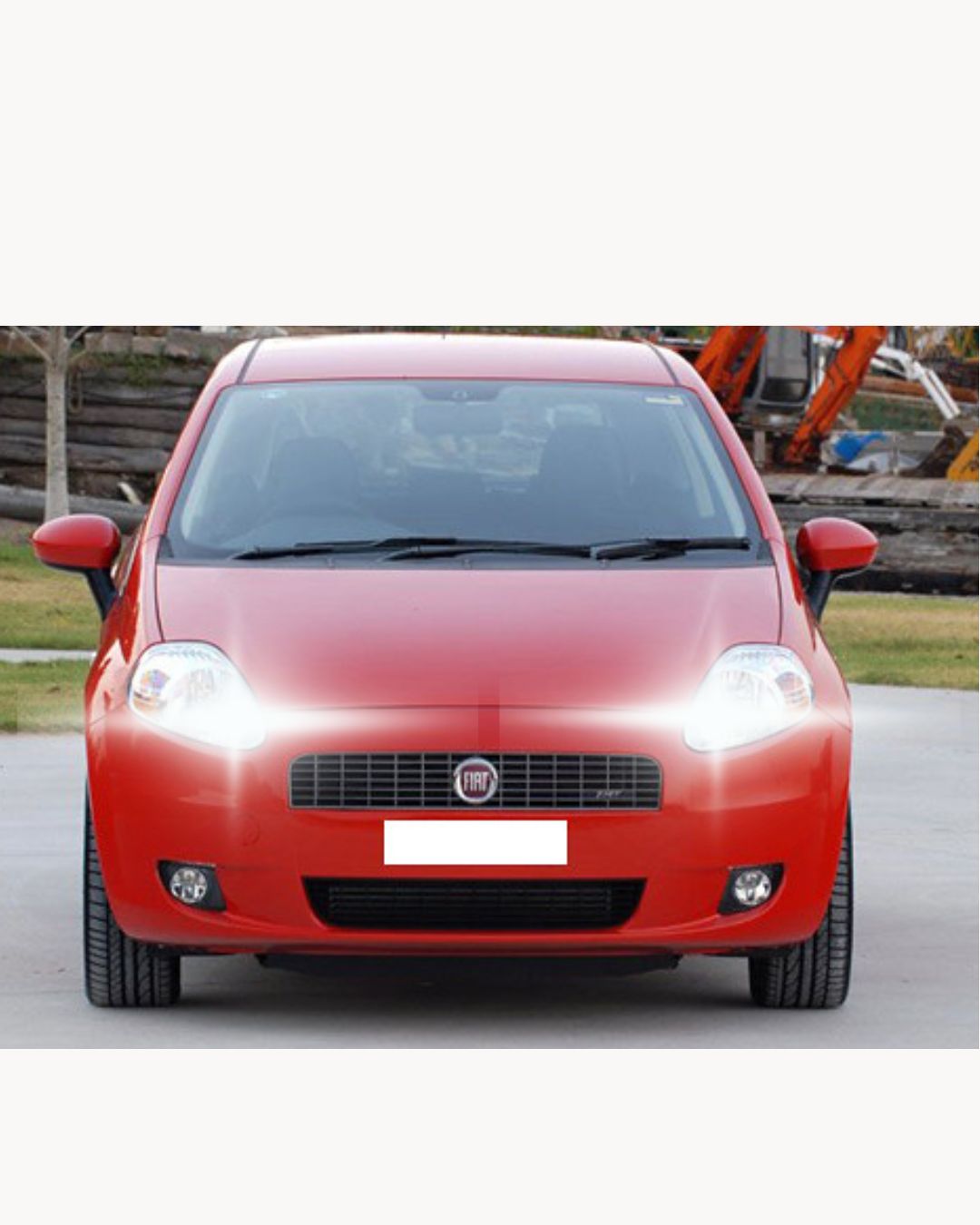😎KIT LED H7 FIAT PUNTO MK2 188 FINO AL 2001 6000K BIANCO ABBAGLIANTI 6400 LUMEN