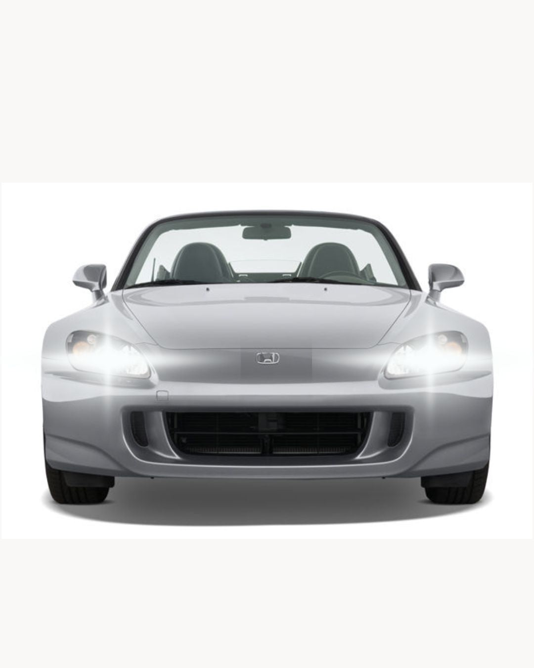 😎😎LED H1 HONDA S2000 6000K ABBAGLIANTI 6400 LUMEN ACCENSIONE RAPIDA 6400 LUMEN