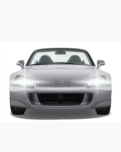 🫠🫠LED H1 HONDA S2000 6000K HIGH BEAM 6400 LUMEN QUICK START 6400 LUMEN 
