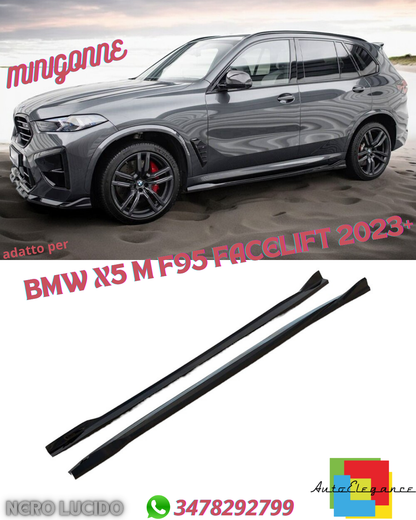 ⭐MINIGONNE ADATTI PER BMW X5 M F95 FACELIFT 2023+⭐