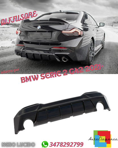 ⭐DIFFUSORE ANTERIORE ADATTI PERBMW SERIE 2 G42 (2021-)⭐