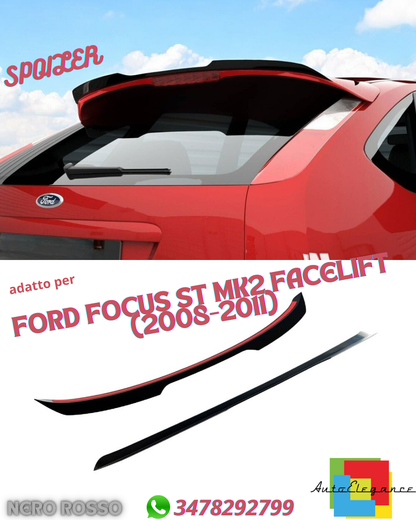 ⭐SPOILER TETTO ADATTI PER FORD FOCUS ST MK2 FACELIFT (2008-2011)⭐