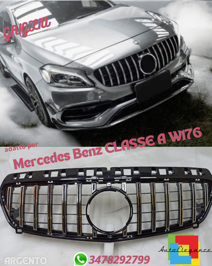 ⭐GRIGLIA GT Panamericana ADATTO PER MERCEDES BENZ CLASSE A W176 2012 - 2015⭐