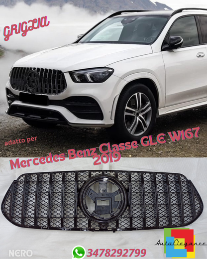 ⭐Panamericana GRILLE SUITABLE FOR MERCEDES GLE Class W167 2019+⭐