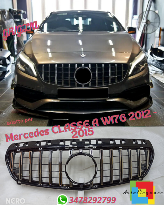 ⭐GRIGLIA DIAMANTE ADATTO PER MERCEDES CLASSE A W176 2012 - 2015⭐