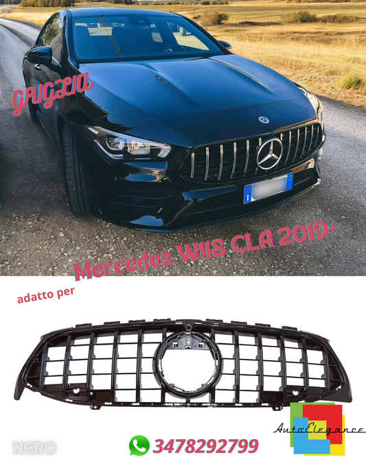 ⭐GRIGLIA PANAMERICANA ADATTO PER MERCEDES CLA W118 2019+⭐