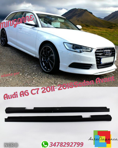 💎MINIGONNE ADATTI PER Audi A6 C7 2011-2018 Sedan Avant💎