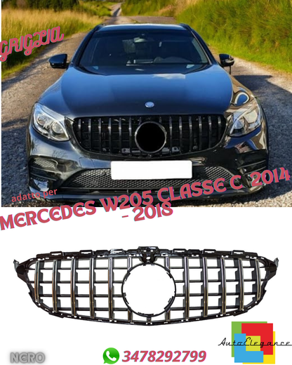 ⭐PANAMERICAN GRILLE SUITABLE FOR MERCEDES C CLASS W205 2014-2018⭐