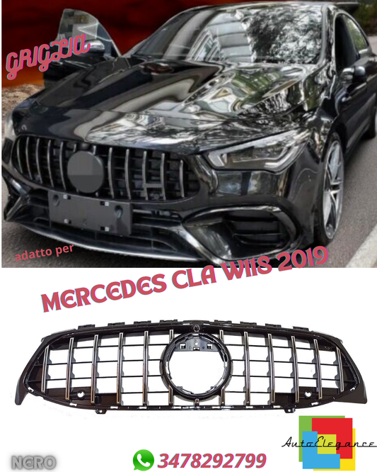 ⭐GRIGLIA Panamericana ADATTO PER MERCEDES CLA W118 2019⭐