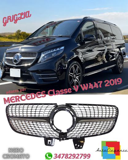 ⭐GRIGLIA Panamericana ADATTO PER MERCEDES Classe V W447 2019⭐
