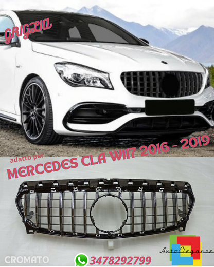 ⭐GRIGLIA Panamericana ADATTO PER MERCEDES CLA W117 2016 - 2019⭐