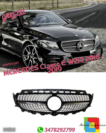 ⭐Panamericana GRILLE SUITABLE FOR MERCEDES E-Class W213 2016 - 2019⭐