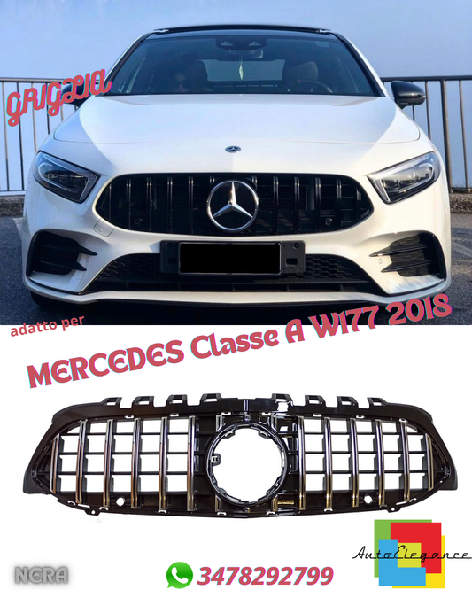 ⭐DIAMOND GRILLE SUITABLE FOR MERCEDES A-Class W177 2018⭐