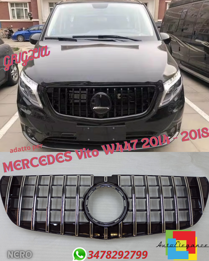 ⭐DIAMOND GRILLE SUITABLE FOR MERCEDES Vito W447 2014 - 2018⭐