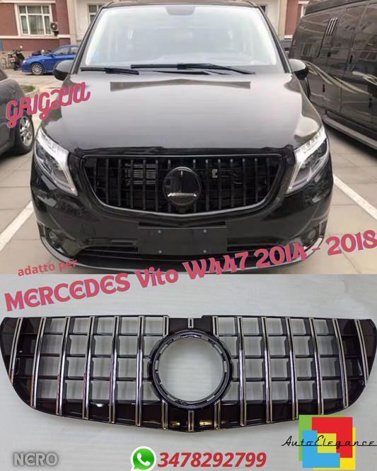 ⭐DIAMOND GRILLE SUITABLE FOR MERCEDES Vito W447 2014 - 2018⭐