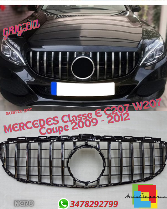 ⭐GRIGLIA DIAMANTE ADATTA PER MERCEDES W205 Classe C 2018⭐