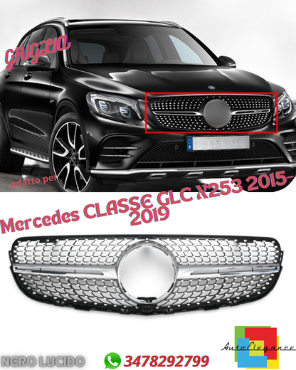 💎Griglia adatta per Mercedes CLASSE GLC X253 DIAMANT 360°💎