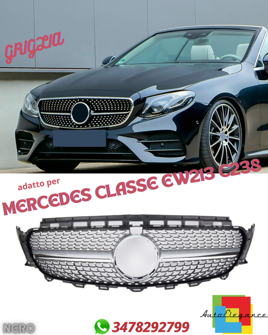 💎Grill suitable for Mercedes E-CLASS W213 C238 DIAMANT 360°💎