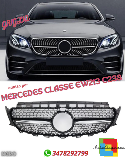 💎Grill suitable for Mercedes E-CLASS W213 C238 DIAMANT 360°💎