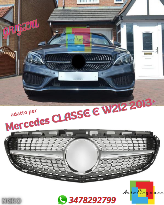 💎Grill suitable for Mercedes E-CLASS W212 2013 DIAMANT 💎