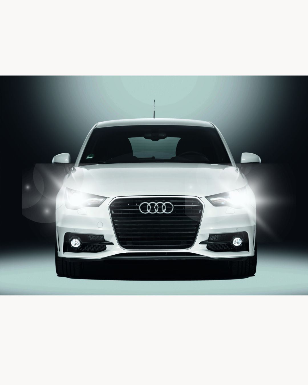 KIT LED H7 AUDI A1 6000K XENON NO AVARIA ANABBAGLIANTI 6400 LUMEN NO AVARIA LUCI