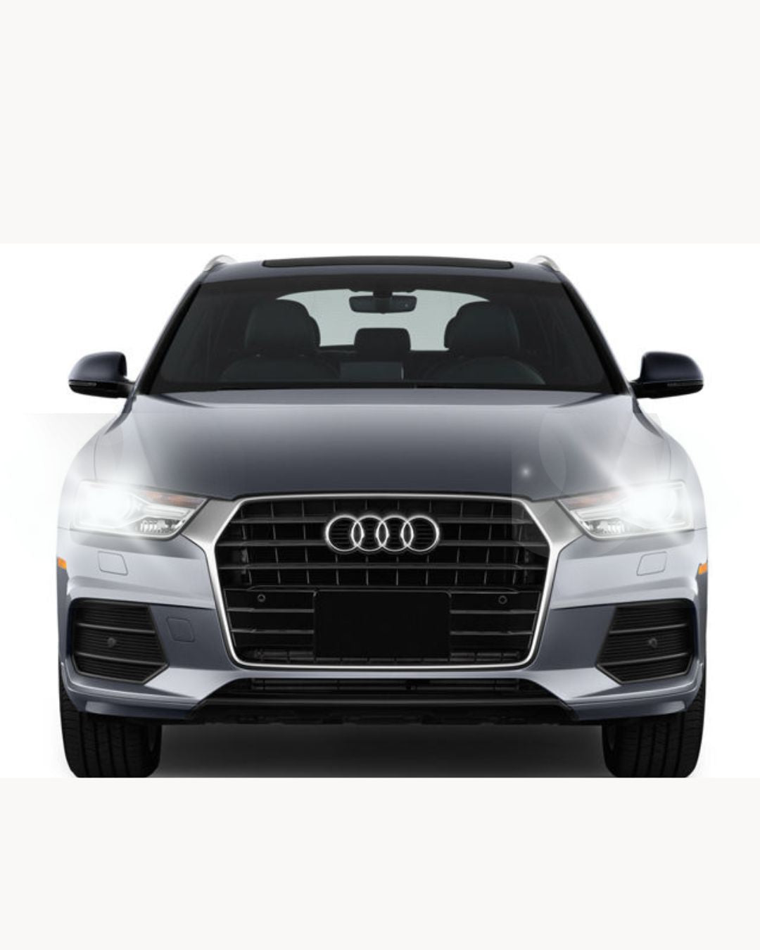 KIT LED H7 AUDI Q3 6000K XENON NO AVARIA ANABBAGLIANTI 6400 LUMEN 100% NO ERROR