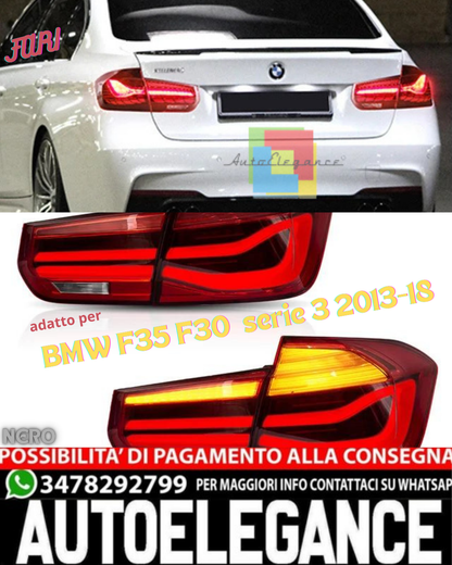 💎TAIL LIGHTS SUITABLE FOR BMW F35 F30 318i 318Li 320i 3 series 2013-18 BLACK 💎