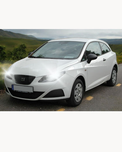 LED KIT H7 CANBUS SEAT IBIZA IV 6J RESTYLING 8000 LUMEN 6500K LOW BEAM