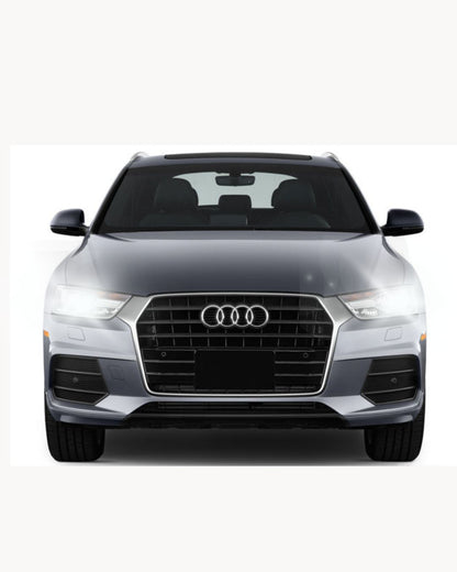 KIT FULL LED AUDI Q3 8U LAMPADE H7 6500K BIANCO 8000 LUMEN CANBUS ANABBAGLIANTI