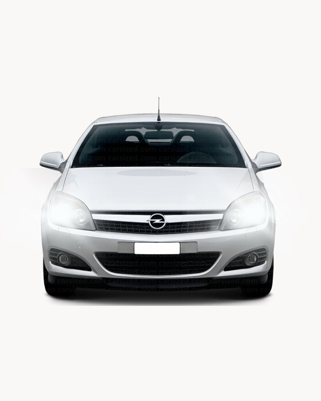 KIT LED H7 CANBUS OPEL ASTRA H 9600 LUMEN 6000K ICE WHITE LOW BEAM 