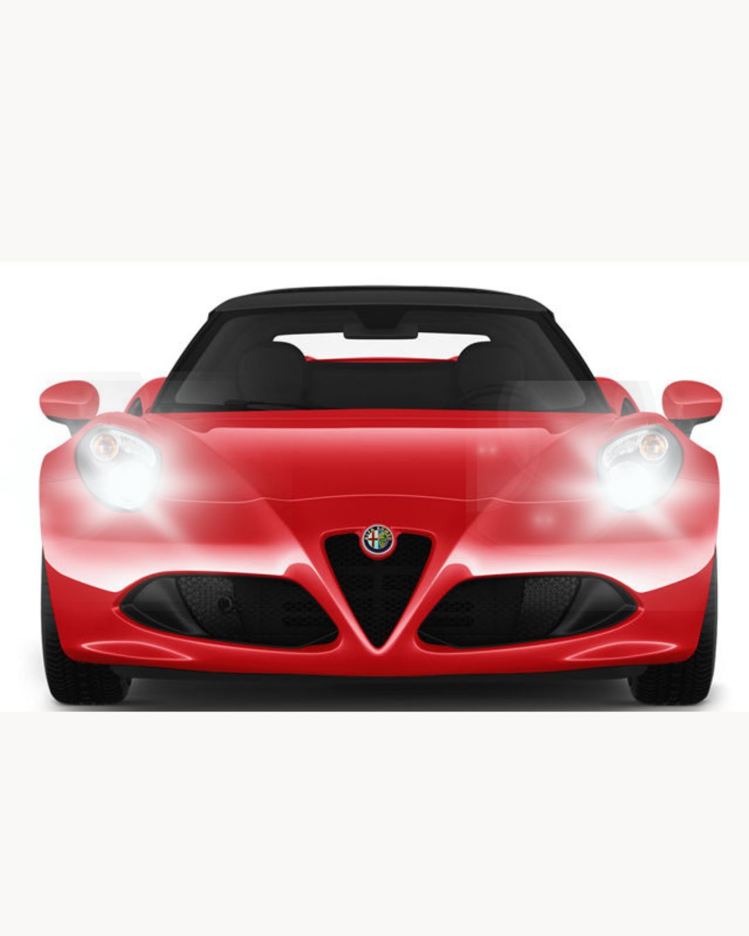 ALFA 4C LED H7 KIT CANBUS 6000K XENON 9600 LUMEN 80W LOW BEAM HIGH BEAM 