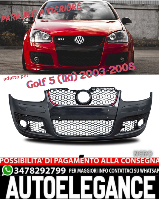 💎BUMPER + SPLITTER SUITABLE FOR VW Golf 5 (1K1) 2003-2008💎