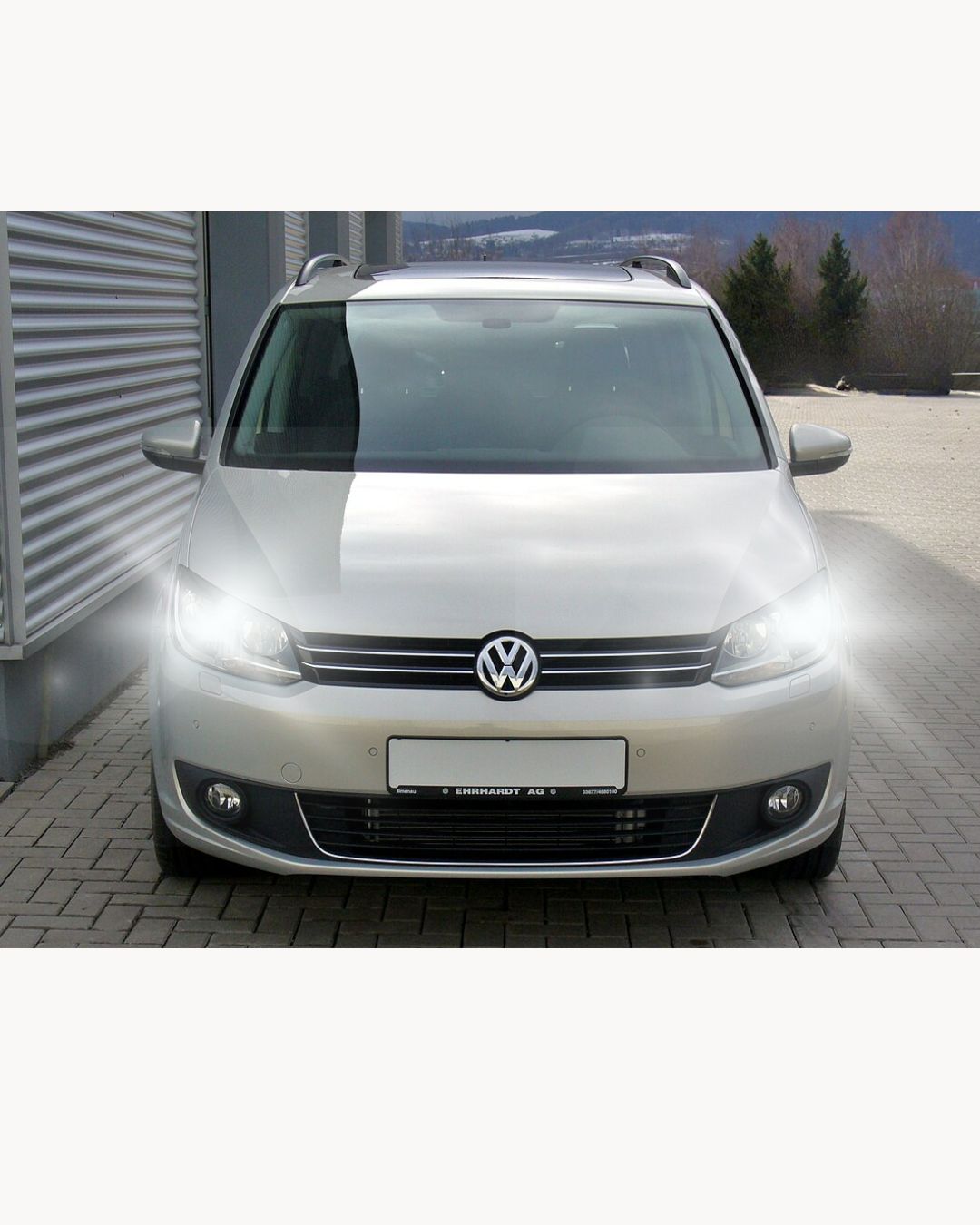 LED KIT H7 VOLKSWAGEN TOURAN 5T1 6000K XENON LOW BEAM 6400 LUMEN NO FAILURE