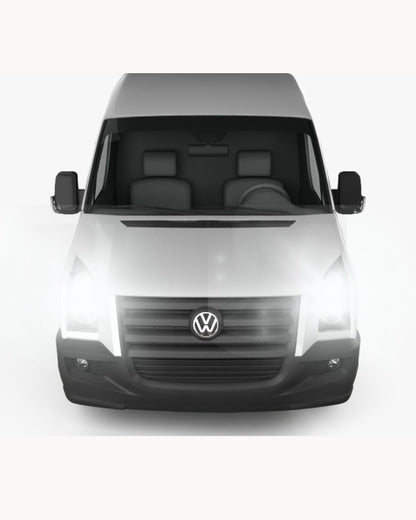 VOLKSWAGEN CRAFTER 2E H7 LED KIT 6000K XENON LOW BEAM 6400 LUMEN NO FAILURE