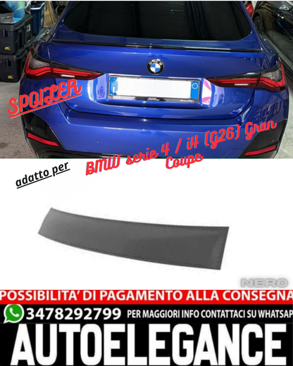 💎Rear roof spoiler suitable for BMW 4 series / i4 (G26) Gran Coupe💎