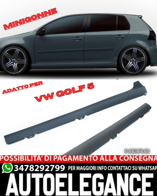 💎SIDE SKIRTS SUITABLE FOR VW GOLF V💎
