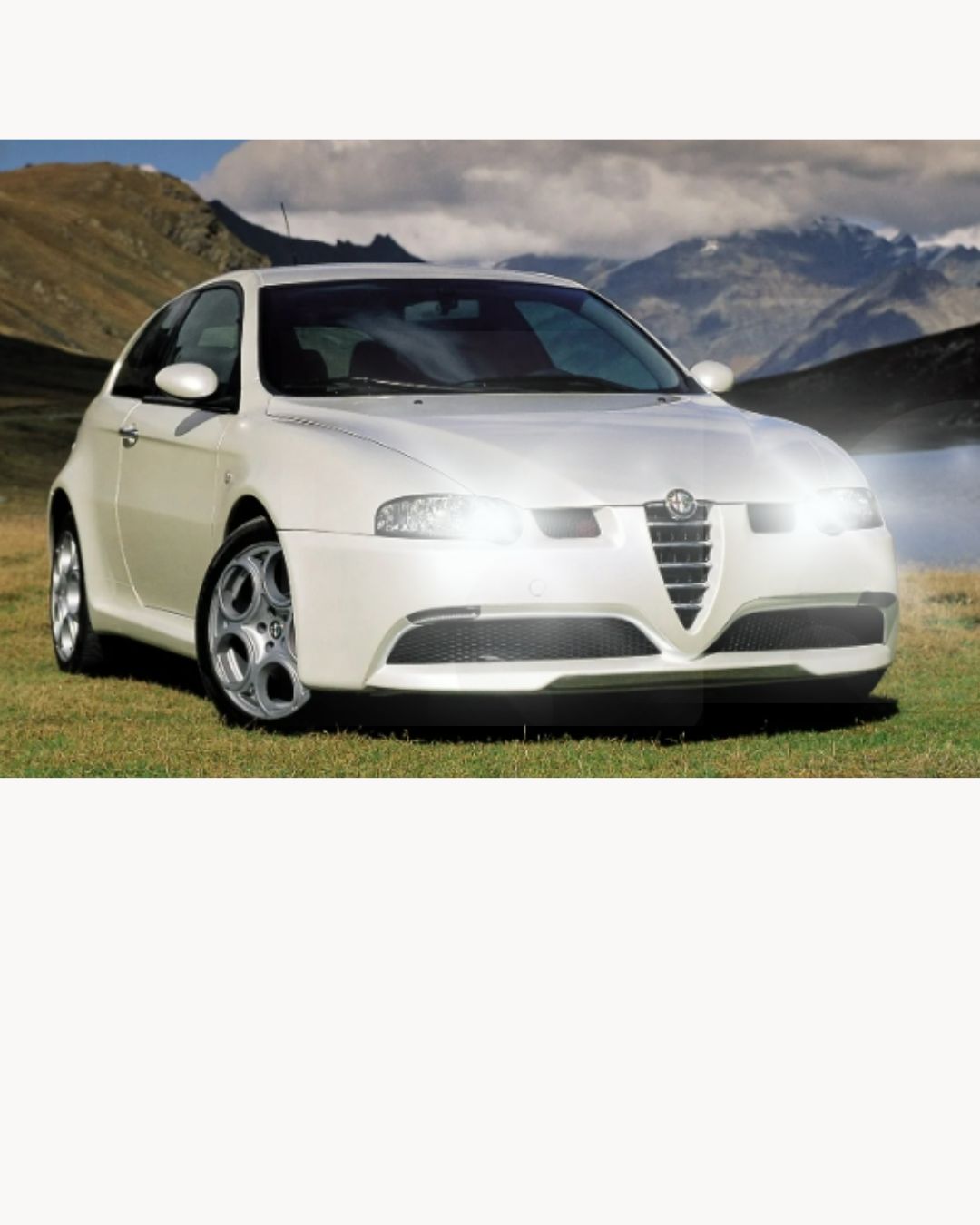 H7 LED CANBUS LOW BEAM LAMPS FOR ALFA ROMEO 147 6400 LUMEN 6000K 