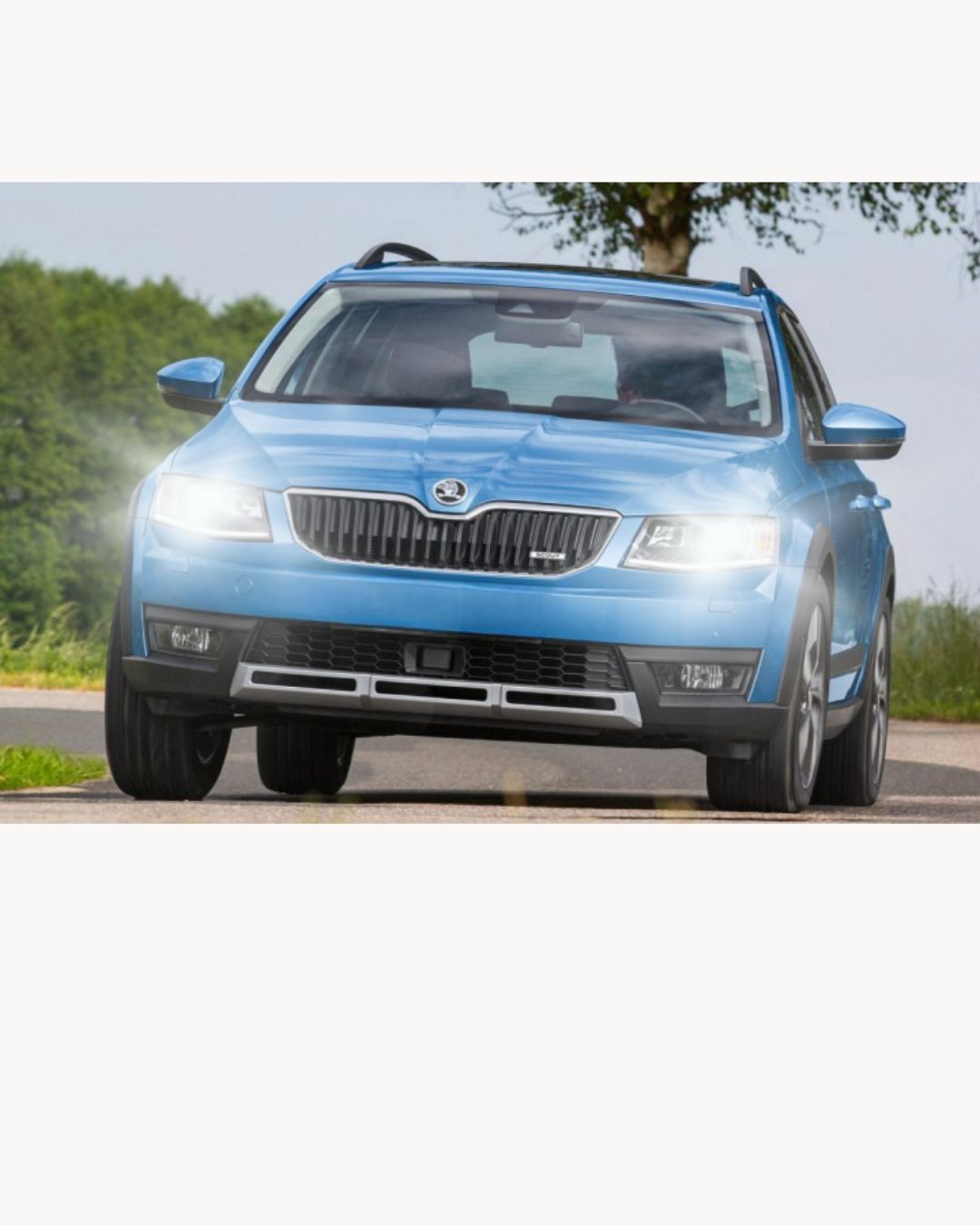 SKODA OCTAVIA 3 RESTYLING H7 LED KIT 6000K XENON 6400 LUMEN LOW BEAM