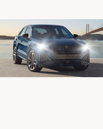 AUDI Q2 LED LOW BEAM LAMP KIT LED H7 6000K 6400 LUMEN NO ERROR