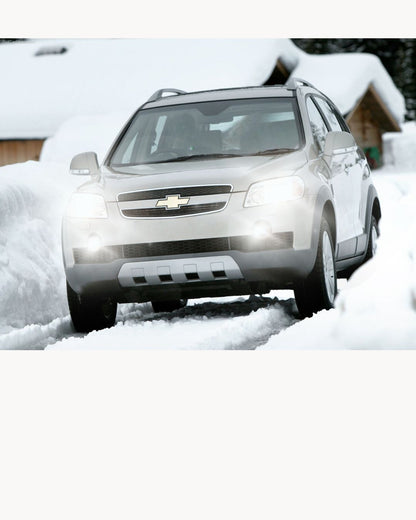 CHEVROLET CAPTIVA 2006 LED LOW BEAM LAMPS KIT + LED H7 6000K 6400 LUMEN 